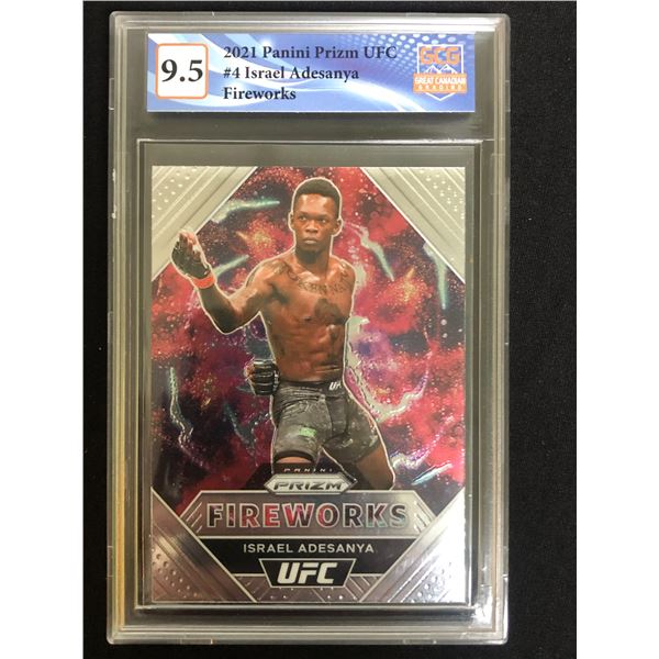 2021 Panini Prizm UFC Israel Adesanya (GCG 10)