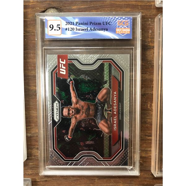 2021 Panini Prizm UFC Israel Adesanya (GCG 9.5)