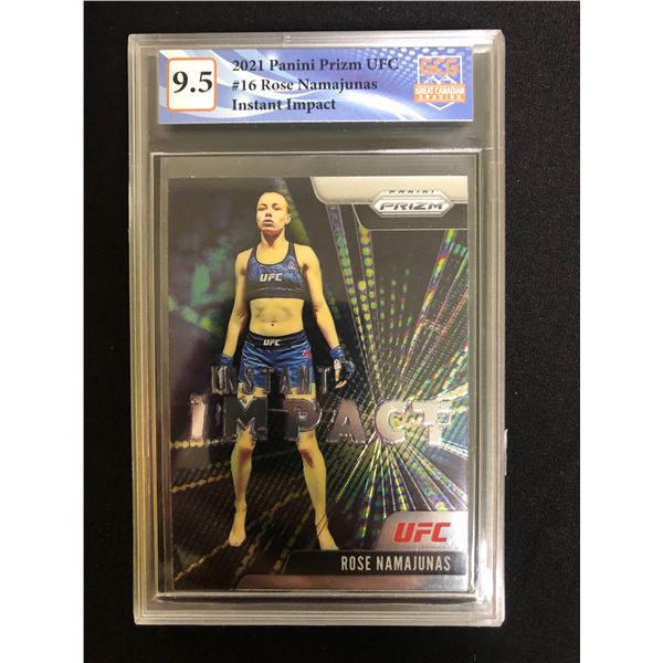 2021 Panini Prizm UFC Rose Namajunas (GCG 10)