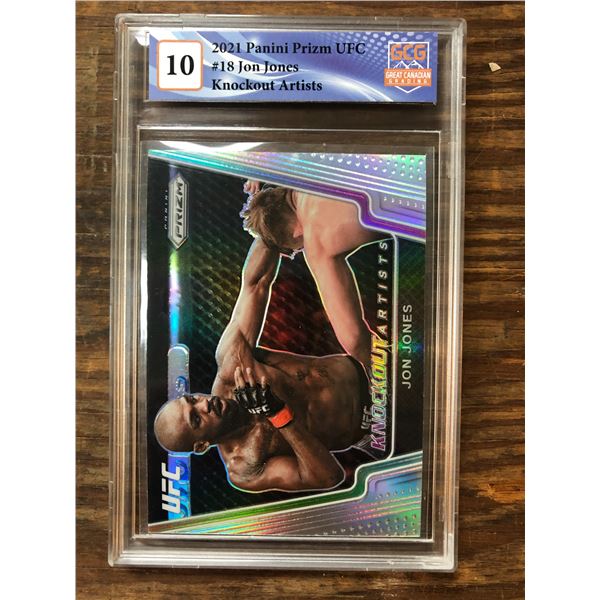 2021 Panini Prizm UFC Jon Jones (GCG 10)