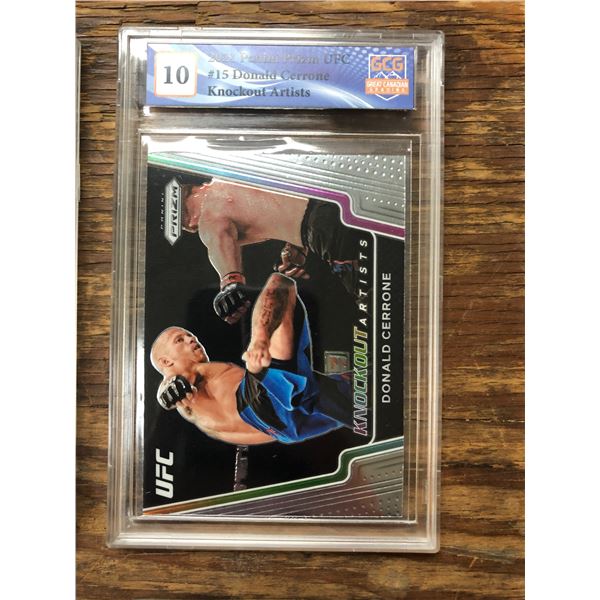 2021 Panini Prizm UFC Donald Cerrone (GCG 10)