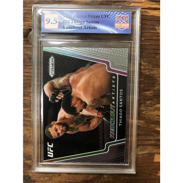 2021 Panini Prizm UFC Thiago Santos (GCG 10)