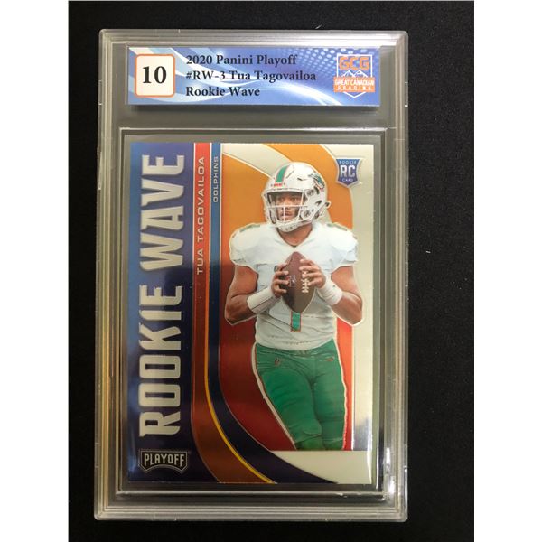 2020 Panini Playoff Tuan Tagovailoa Rookie Wave