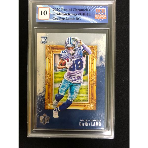 2020 Panini Chronicles Gridiron Kings CeeDee Lamb (GCG 10)