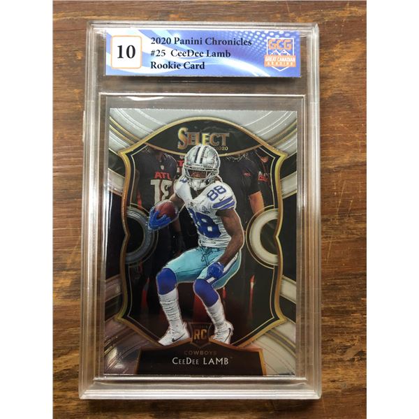 2020 Panini Chronicles NFL CeeDee Lamb (GCG 10)