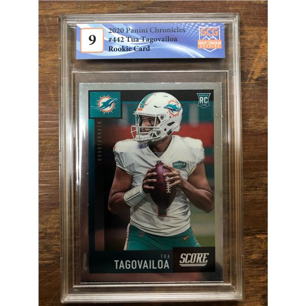 2020 Panini Chronicles Score NFL Tua Tagovailoa (GCG 9)