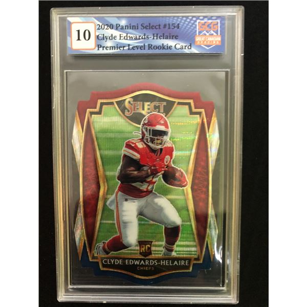 2020 Panini Select NFL Clyde Edwards-Helaire (GCG 10)