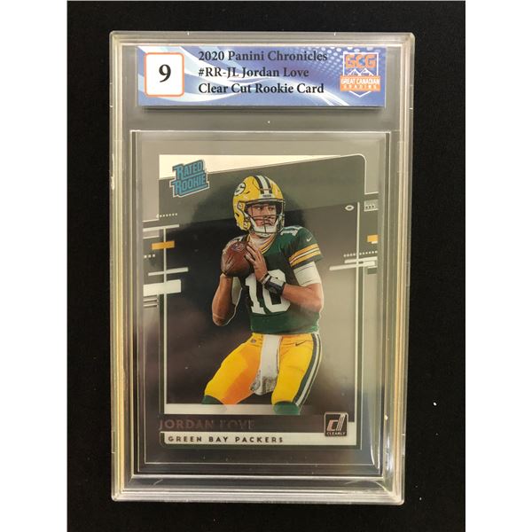 2020 Panini Chronicles NFL Jordan Love (GCG 9)