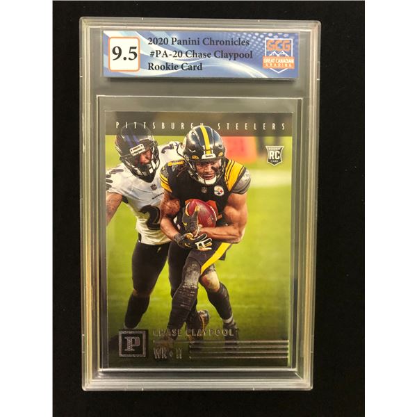 2020 Panini Chronicles NFL Chase Claypool (GCG 9.5)