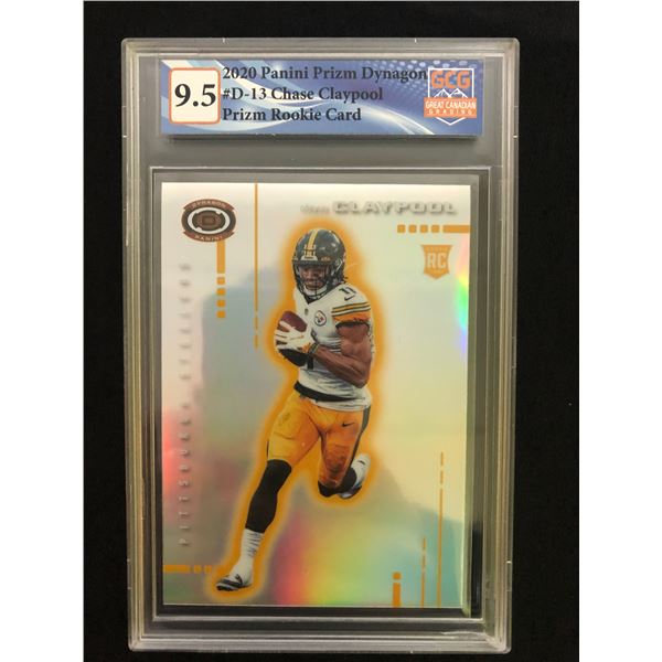 2020 Panini Prizm Dynagon NFL Chase Claypool (GCG 9.5)