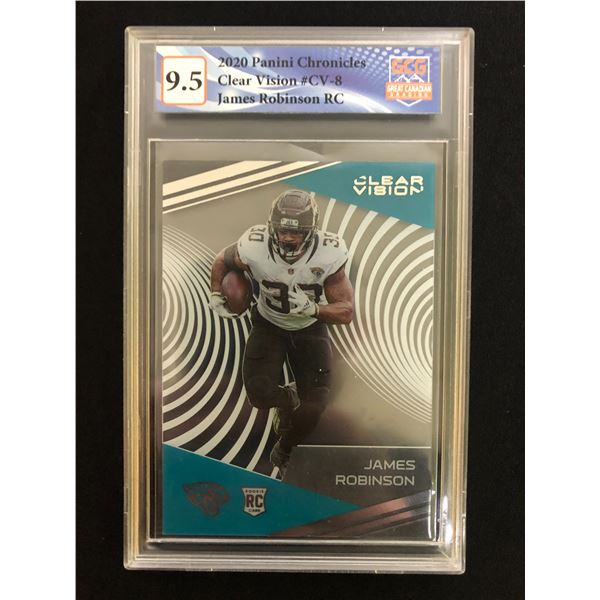 2020 Panini Chronicles Clear Vision James Robinson (GCG 9.5)