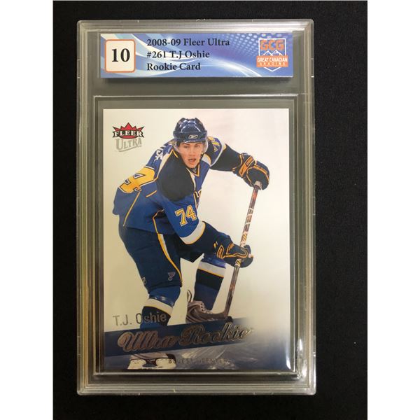 2008-09 Fleer Ultra T.J Oshie (GCG 10)