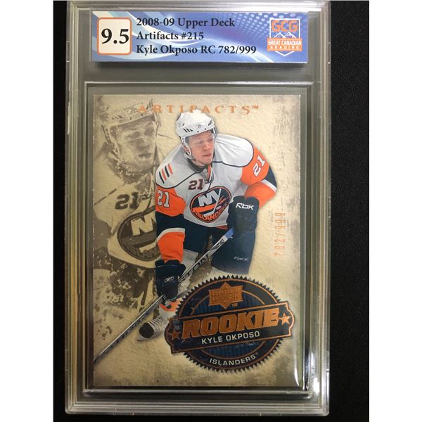 2008-09 Upper Deck Artifacts Kyle Okposo (GCG 9.5)