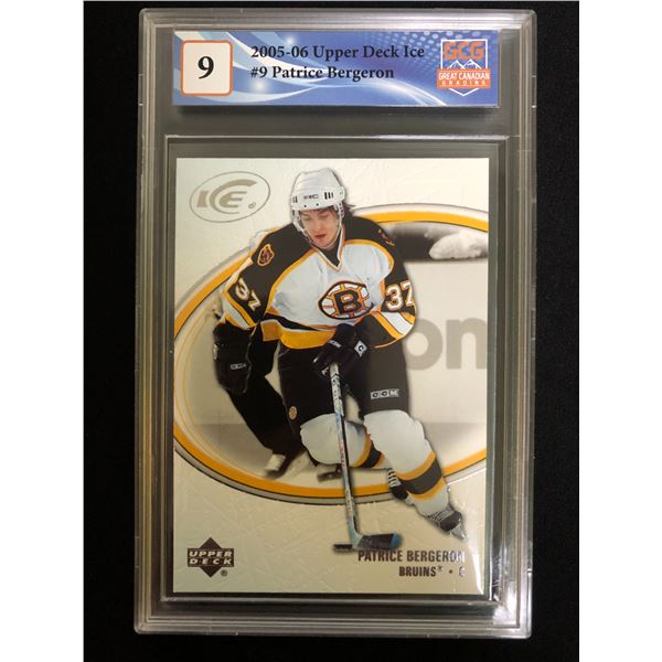 2005-06 Upper Deck Ice Patrice Bergeron (GCG 9)