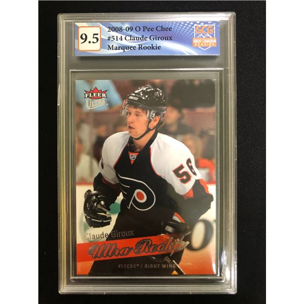 2008-09 O Pee Chee Claude Giroux (GCG 9.5)