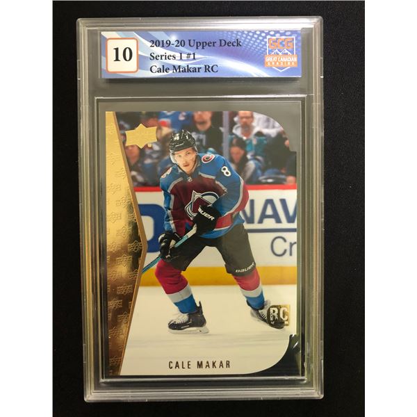 2019-20 Upper Deck Series 1 Cale Makar (GCG 10)