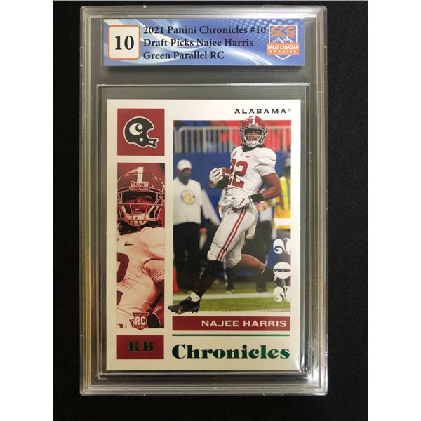 2021 Panini Chronicles Prestige Najee Harris (GCG 10)