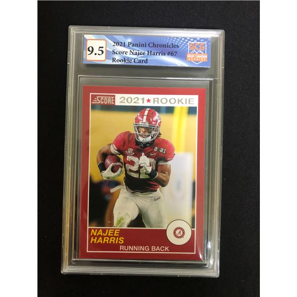 2021 Panini Chronicles Score Najee Harris (GCG 9.5)