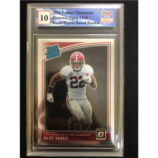 2021 Panini Chronicles Donruss Optic Najee Harris (GCG 10)