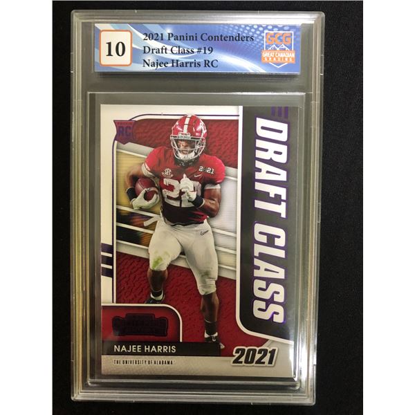 2021 Panini Contenders Draft Class Najee Harris (GCG 10)