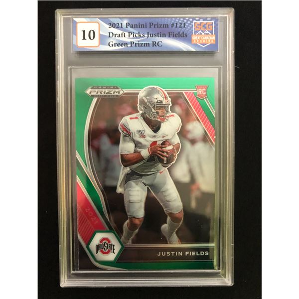 2021 Panini Prizm Draft Picks Justin Fields (GCG 10)