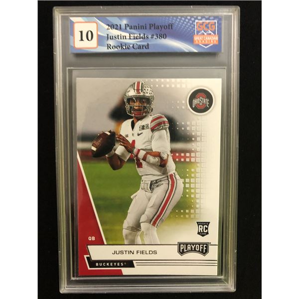 2021 Panini Playoff Justin Fields  (GCG 10)