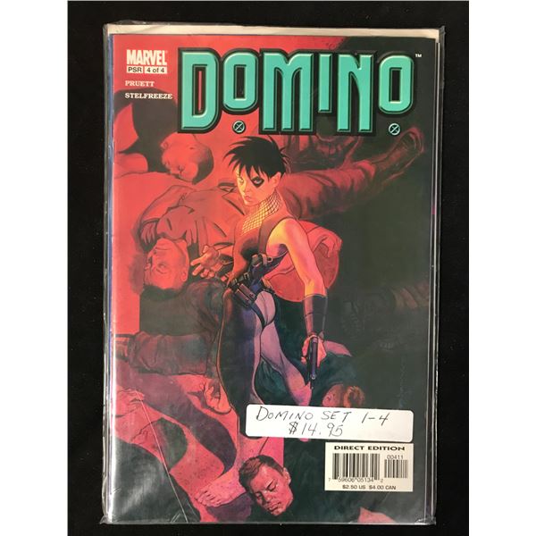 DOMINO #1-4 (MARVEL COMICS)