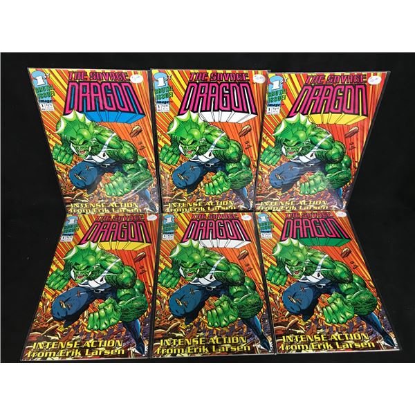 The Savage DRAGON #1 (IMAGE COMICS) X6