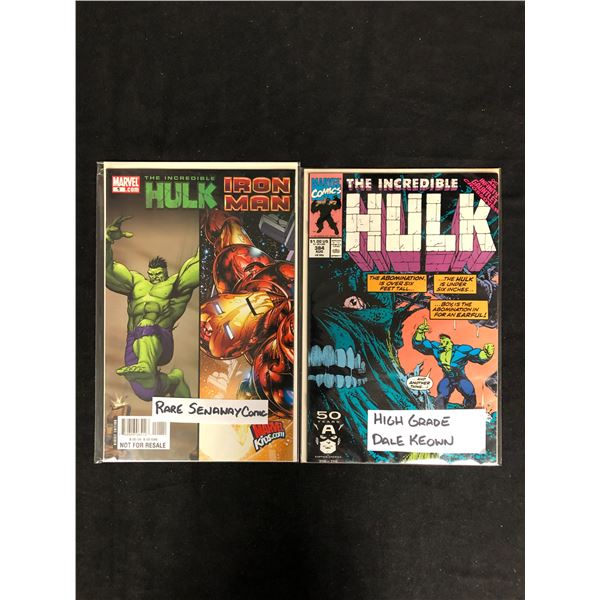 THE INCREDIBLE HULK Iron Man #1/ THE INCREDIBLE HULK #384 (MARVEL COMICS)