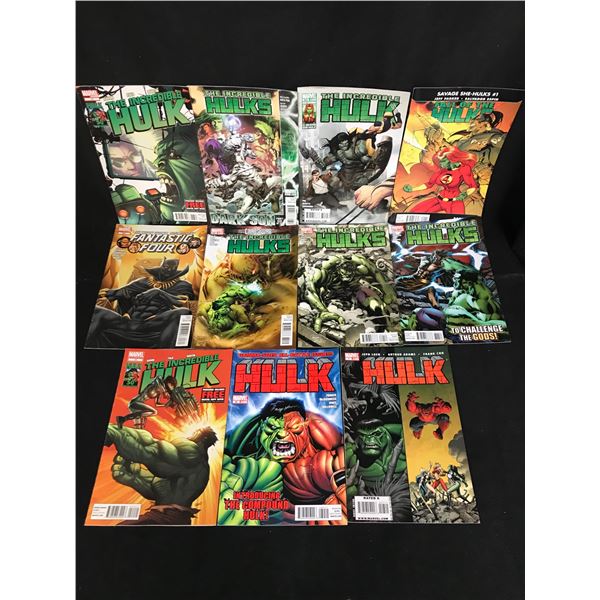 THE INCREDIBLE HULK COMIC BOOK LOT (MARVEL COMICS)