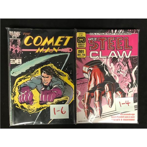 THE COMET MAN #1/ THE STEEL CLAW #1