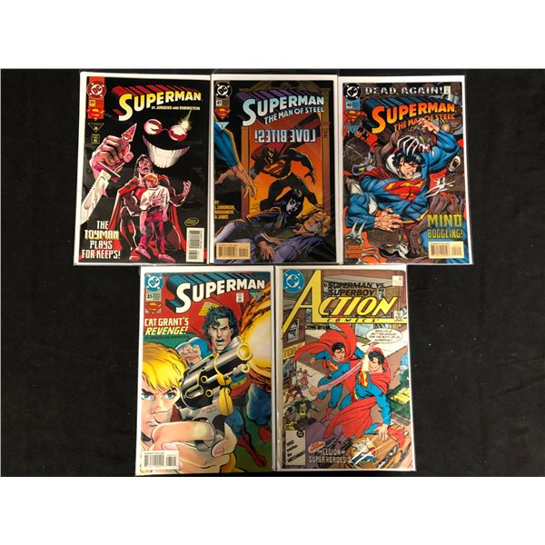 ASSORTED SUPERMAN COMIC BOOK LOT (DC COMICS)