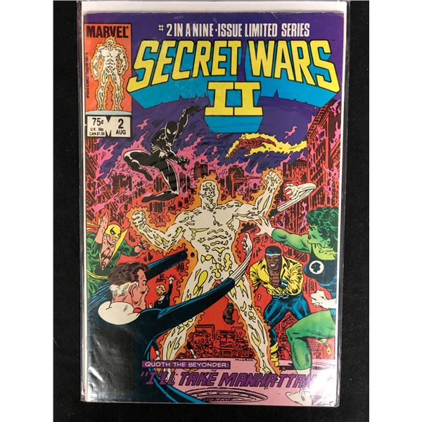 SECRET WARS II #2 in a Nine Issue Limited Series! (MARVEL COMICS)