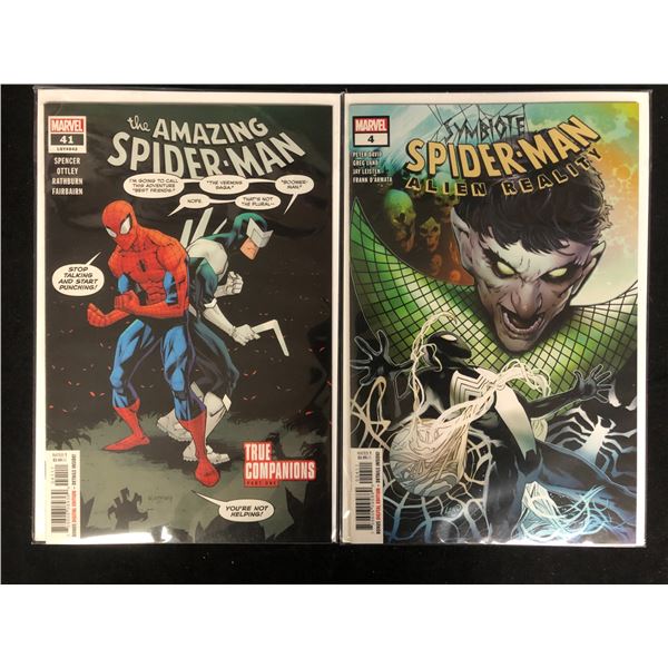 THE AMAZING SPIDER-MAN #41/ SYMBIOTE SPIDER-MAN #4 Alien Reality (MARVEL COMICS)