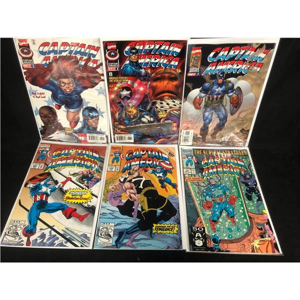 CAPTAIN AMERICA COMIC BOOK LOT (MARVEL COMICS)