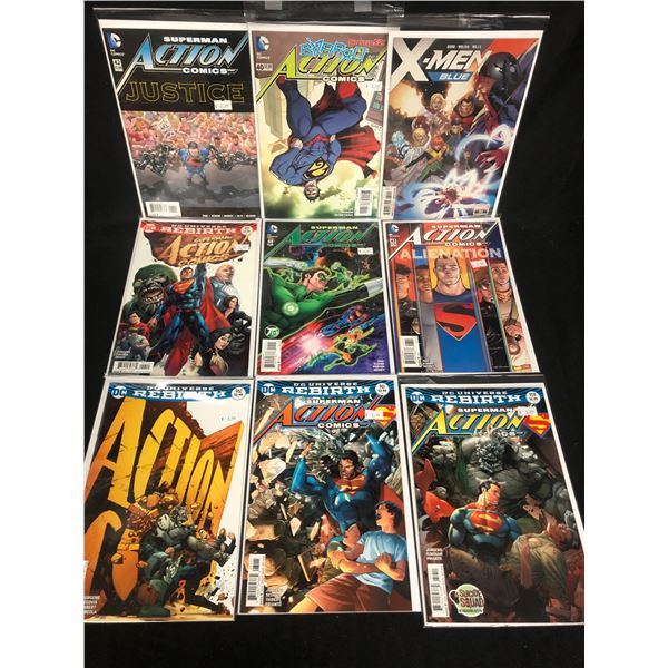 ASSORTED ACTION COMICS BOOK LOT (DC COMICS)