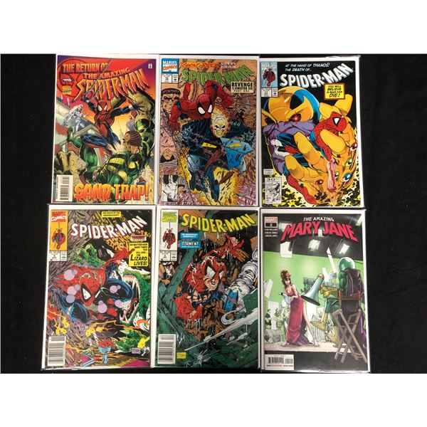 ASSORTED SPIDER-MAN COMIC BOOK LOT (MARVEL COMICS)