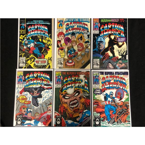 CAPTAIN AMERICA COMIC BOOK LOT (MARVEL COMICS)