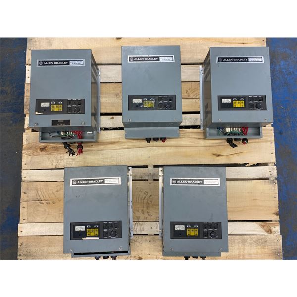 (5) Allen Bradley #1332-CAB _A4-3.7KW Drives