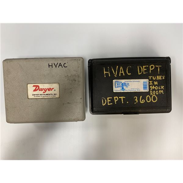 Lot Of (2) HVAC Testing Kits