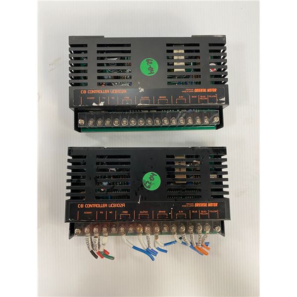 (2) Oriental Motor CB Controller # UCB102A Modules