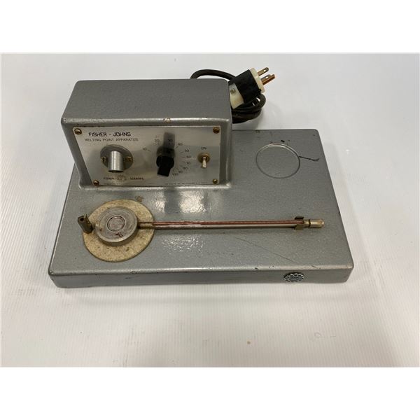 Fisher Johns # 2572A Melting Point Apparatus