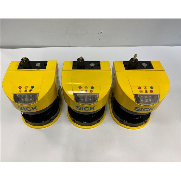 (3) Sick # S30A-4011BA Laser Scanner Units