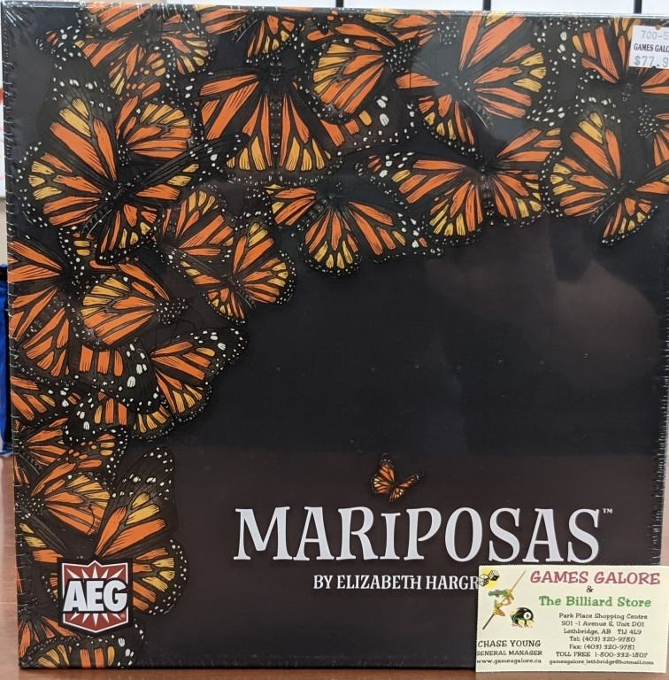 Mariposas board game Mariposas board game
