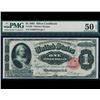 Image 1 : 1891 $1 Martha Washington Silver Cert PMG 50EPQ