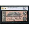 Image 1 : 1864 $5 T-69 Confederate PCGS 62
