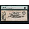Image 1 : 1862 $5 Raleigh NC Obsolete Note PMG 40