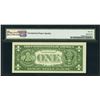 Image 2 : 1957 $1 Fancy Serial Silver Cert PMG 66EPQ