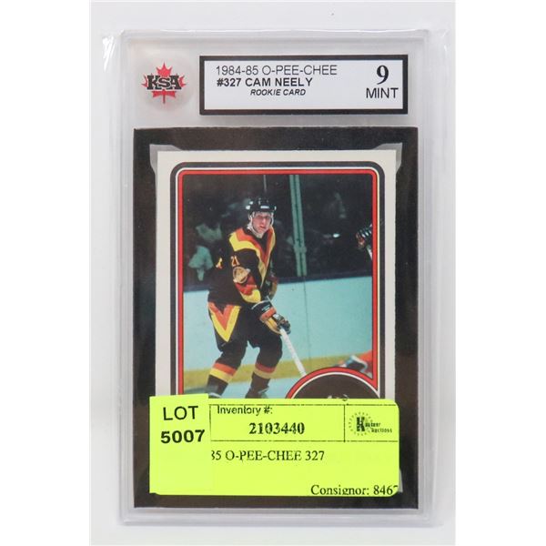 CAM NEELY VINTAGE ROOKIE KSA 9