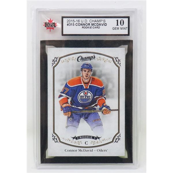 CONNOR MCDAVID ROOKIE KSA 10